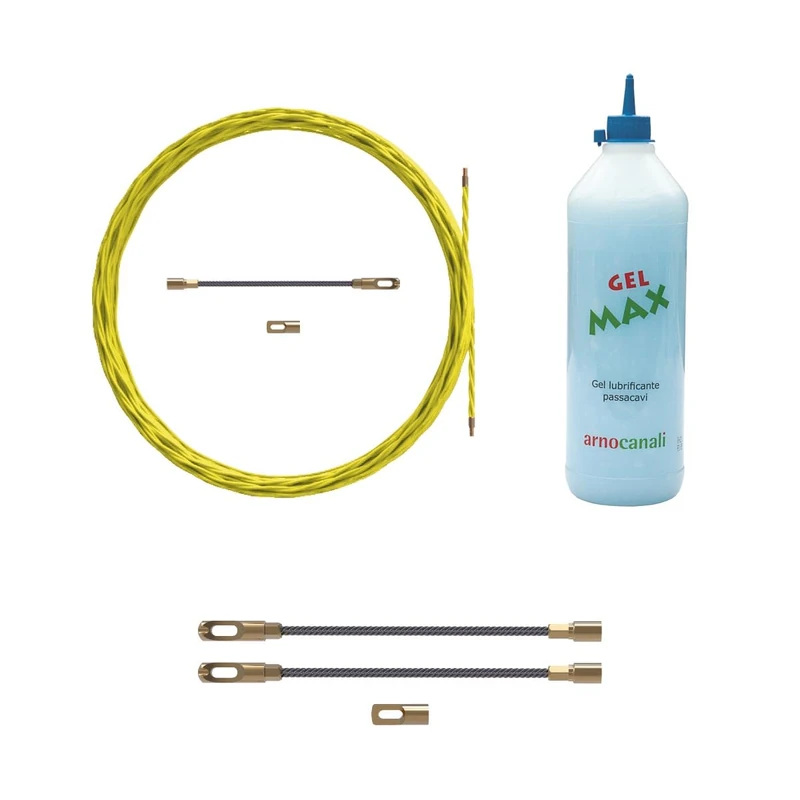 Arnocanali - Spiral Probe Kit Ø 3.5 mm L20m + Slipping Liquid 150 ml + Spare Heads