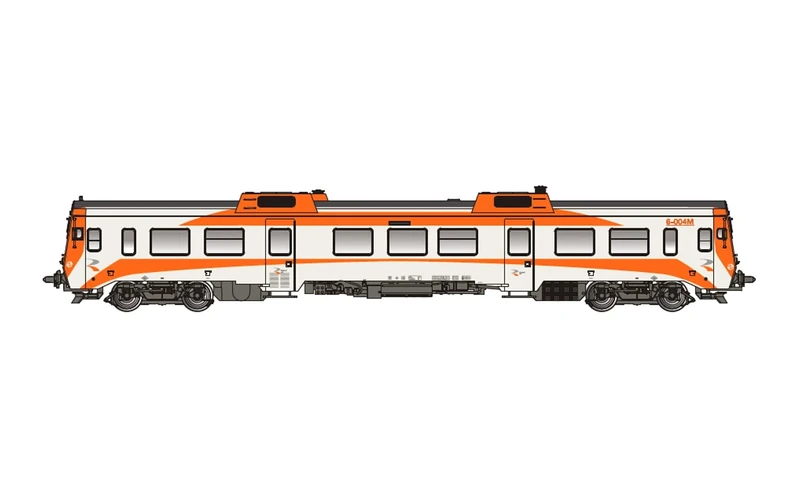 Hornby Electrotren HE2503 RENFE, diesel railcar 9-596-004-2 "Tamagotchi, Regionales R2 livery with modern R logo, ep. V-VI Diesel Locomotive