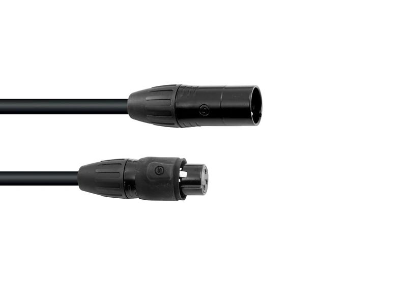 Eurolite DMX cable SEC-1 IP65 3pin 10m bk