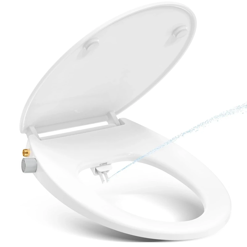 YEAUPE PRO F005 Toilettendeckel mit Bidet Toilet lid, White o,44.337.18.3cm