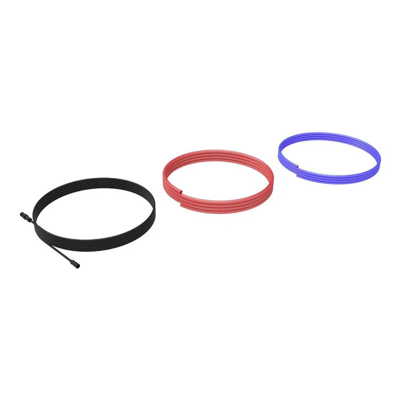 BLANCO extension set CHOICE.ALL | Extends the distance between tap and drink system | Contains: 3 m hot and cold water replacement hoses and 1.4 m signal cable | [31,4x28,3x6,8 cm] - Image 1