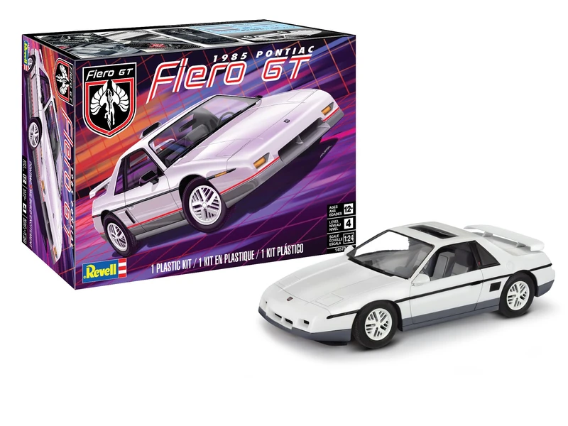 Revell Monogram 14573 1985 Fiero GT 1:24 Scale Unbuilt/Unpainted Plastic Model Kit