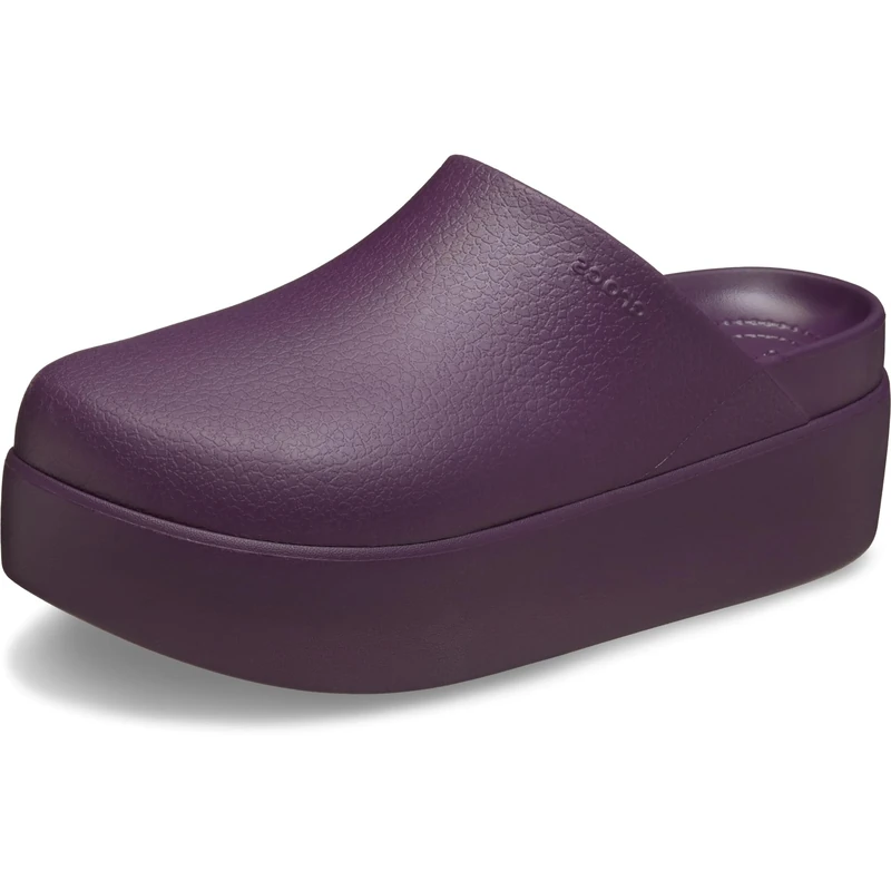 Crocs, Women, Dylan Platform Clog, Plush Plum, 6 UK Women