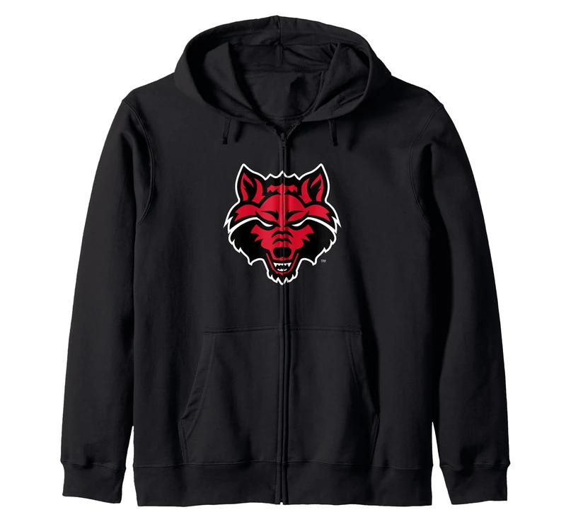 Arkansas State Wolves | Official NCAA University | RYLAKS06 Zip Hoodie