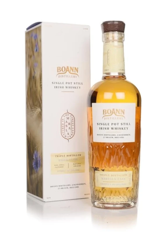 Boann Single Pot Still Irish Whiskey Marsala Cask | 70cl | 47% ABV