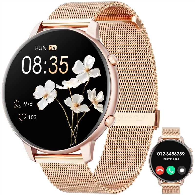 Hwagol Smart Watch for Men and Women 1.39 Inch Smartwatch with Pedometer, Sleep Monitor, with 140+ Sports, Smartwatch Smart Watch Bracelet for Android iOS