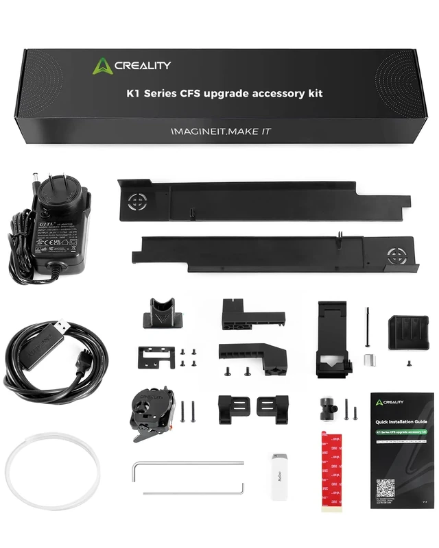 Creality Official CFS Upgrade Kit Multi Color Printing, 20 Minute Quick Installation for CFS Filament System, for Creality K1 Max, K1C, K1, K1 SE 3D Printer