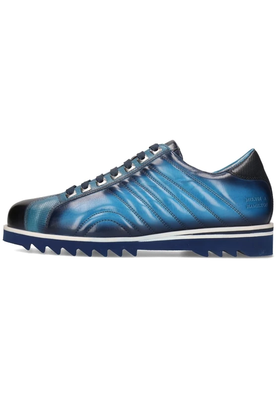 Melvin & Hamilton Men's Hadrian 2 Vegas Navy Dice Sneaker, Multicoloured, 6.5 UK