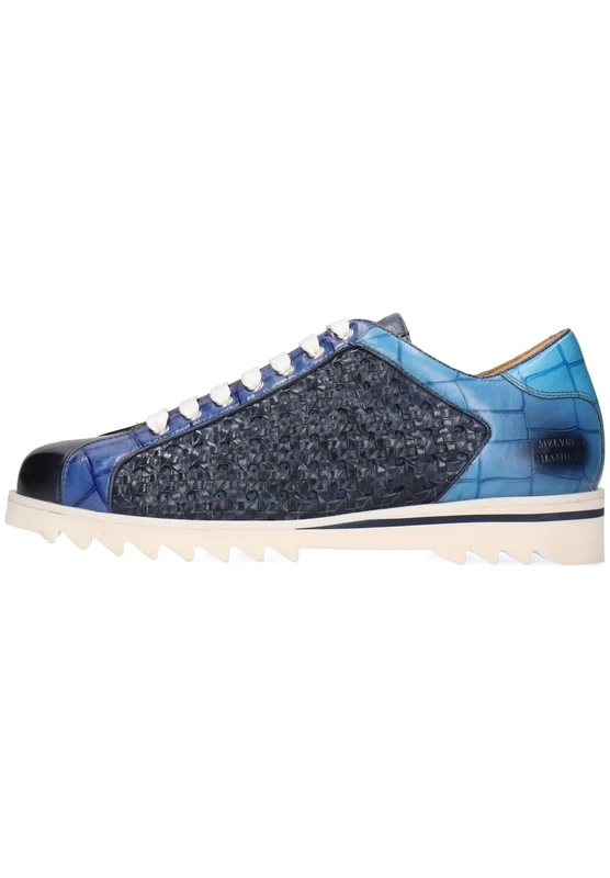 Melvin & Hamilton Men's Hadrian 4 Vegas Turtle Navy Sneaker, Blue, 7.5 UK