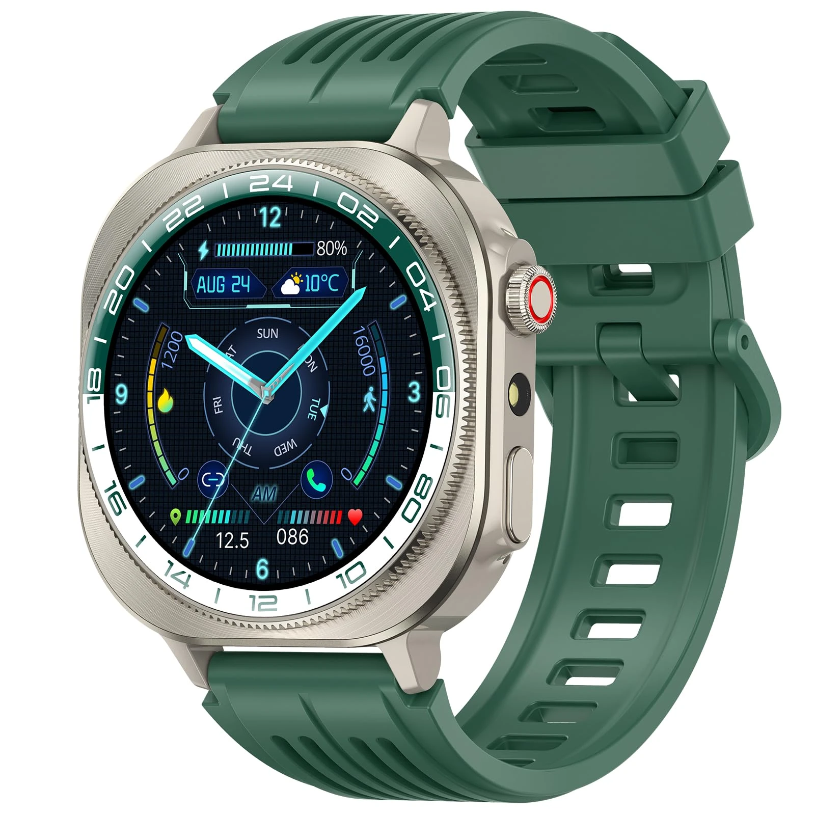 Soudorv Smart Watch, HD Smartwatch for Men Women with Answer/Make Calls