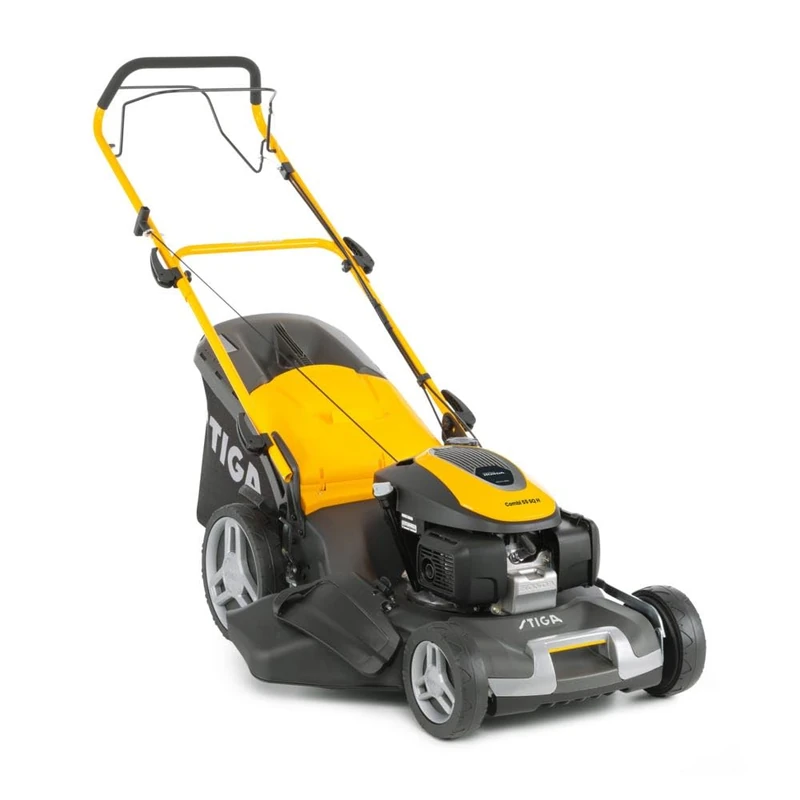STIGA Combi 55 SQ H Self-Propelled Petrol Lawn Mower – 201cc Honda GCVx200 Engine, 51cm Cutting Width, 4-in-1 Function, 70L Grass Bag, Autochoke System