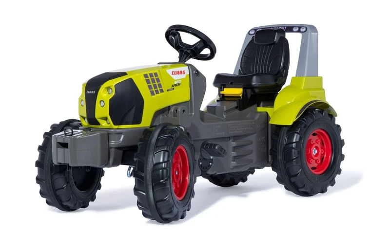 CLAAS Arion 660 rollyFarmtrac Premium II Pedal Tractor, Ages 3-8 Years, Adjustable Seat, Front Weight and Couplings