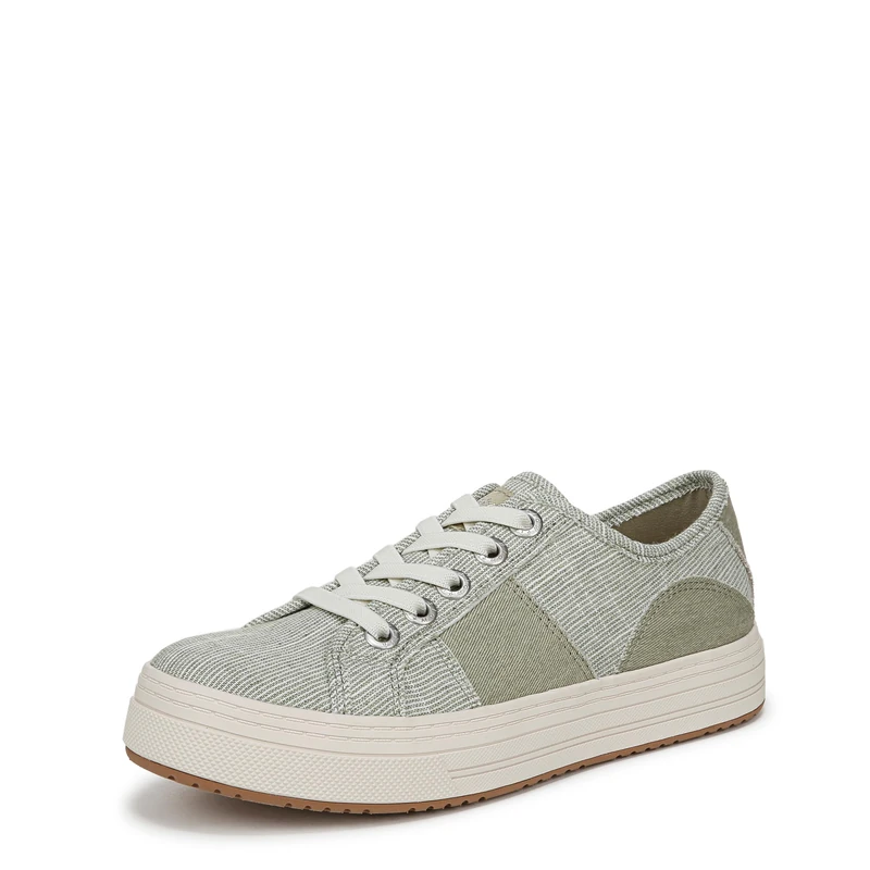 Blowfish Malibu Women's Super Smile Lace Up Trainer, Green, Medium Fit, UK 5