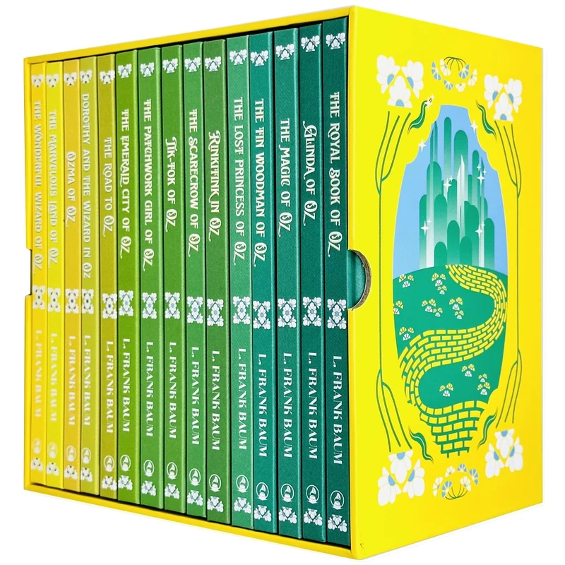 The Wizard Of Oz Complete Collection of 15 Hardback Books for Children Aged 8+ Years - A Magical Fantasy Adventure