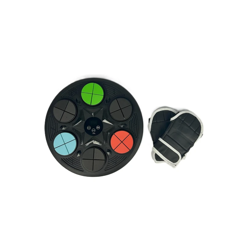 tempo di saldi Professional Musical Boxing Machine with Luminous Effects and Gloves Included - Image 1