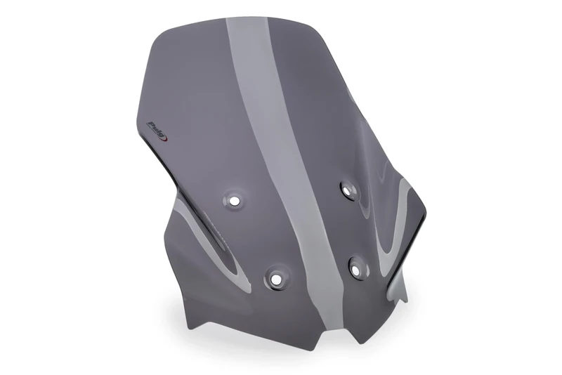 Puig 22250F Touring Windscreen - Aerodynamic Protection and Comfort on the Road, Dark Smoked