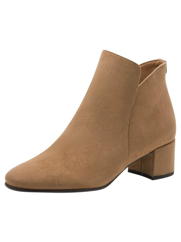 Tamaris Women's Vegan Boots, beige, 5 UK