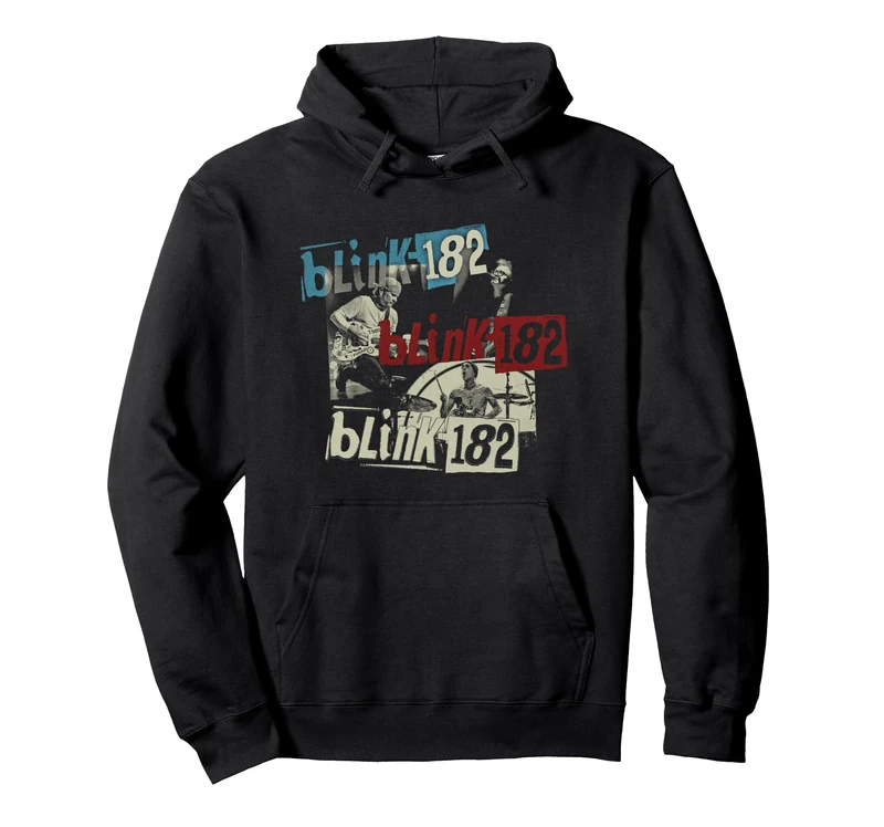 Official Blink-182 Photo Pullover Hoodie