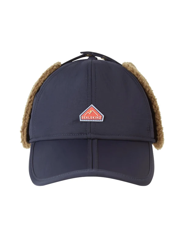 SEALSKINZ | Waterproof Upton | Extreme Cold Weather Puffer Hat Navy