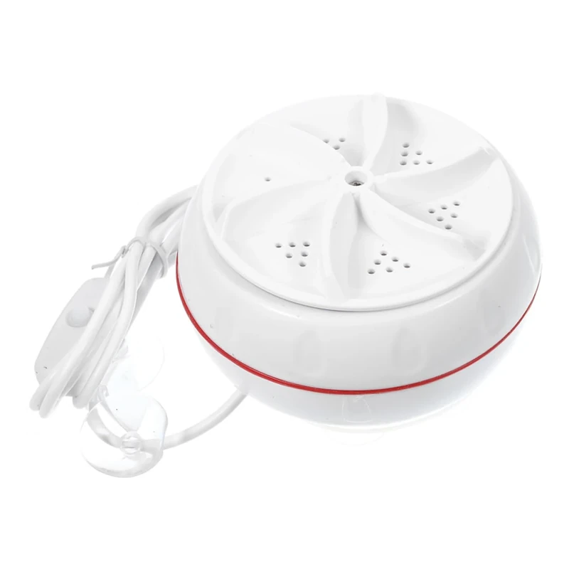 ETHZZLE Mini Washer Portable Washing Machine ABS Material Strong Power USB Powered Lightweight for Travel and Home Use