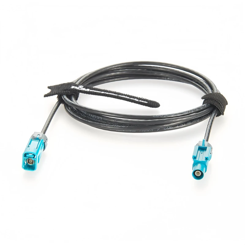 Fakra Antenna Original Rosenberger IP67 Waterproof RF Coaxial Cable FAKRA Connector Z Male to Female Extension Cable 59Z176-C01-Z to 59Z163-003-Z for FPD-Link III/GMSL2 Cameras Radio Extension(15m)