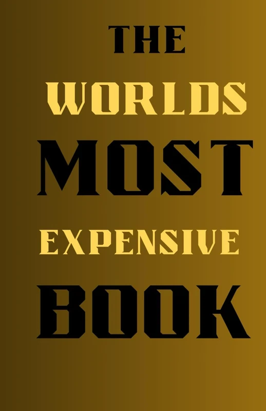 The Worlds Most Expensive Book