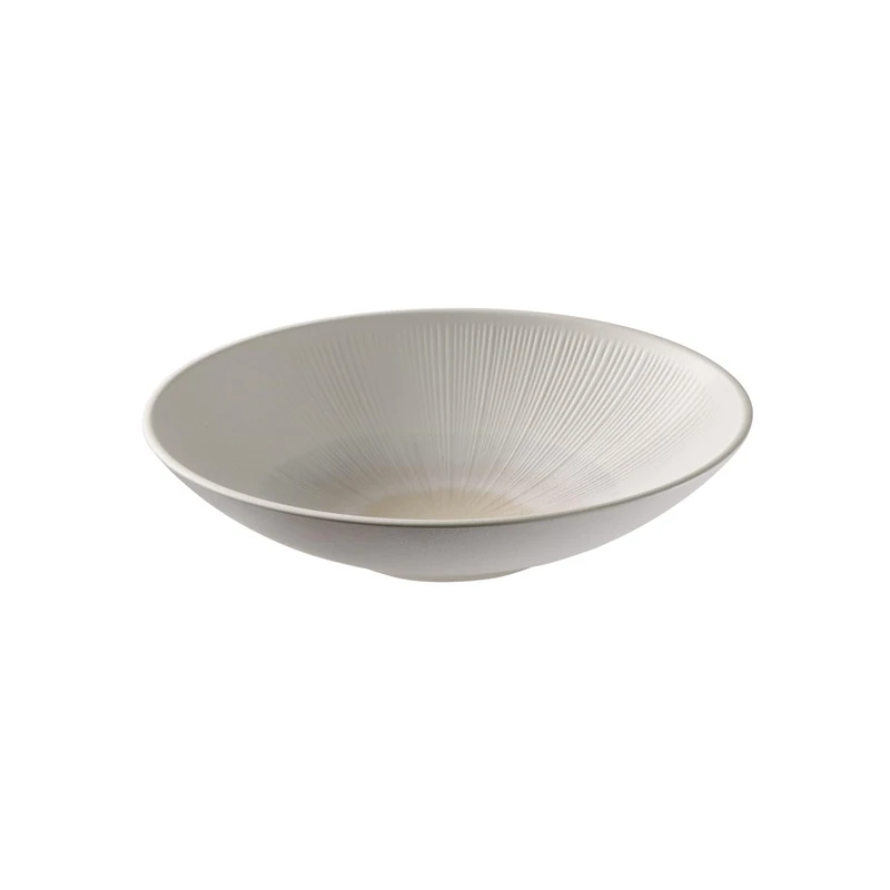 APS Blush 85511 Bowl Diameter 30 cm Height 7 cm 2.2 litres Melamine White/Beige