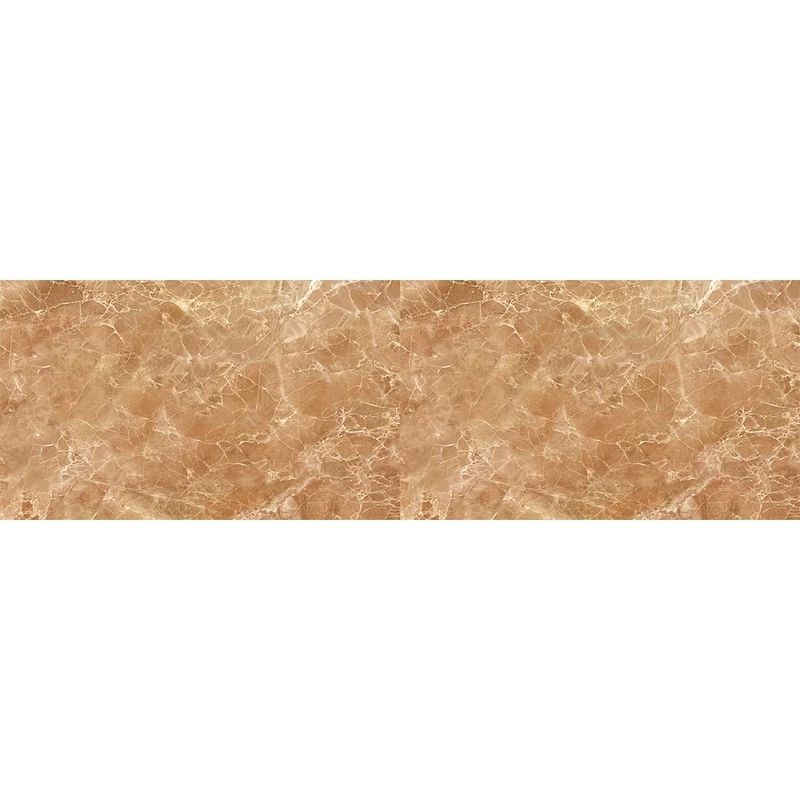 Ambiance Sticker Roll of Adhesive Floor Adhesive Roll Non-Slip Marble Cappuccino Brown – H60 x L200 cm - Image 1