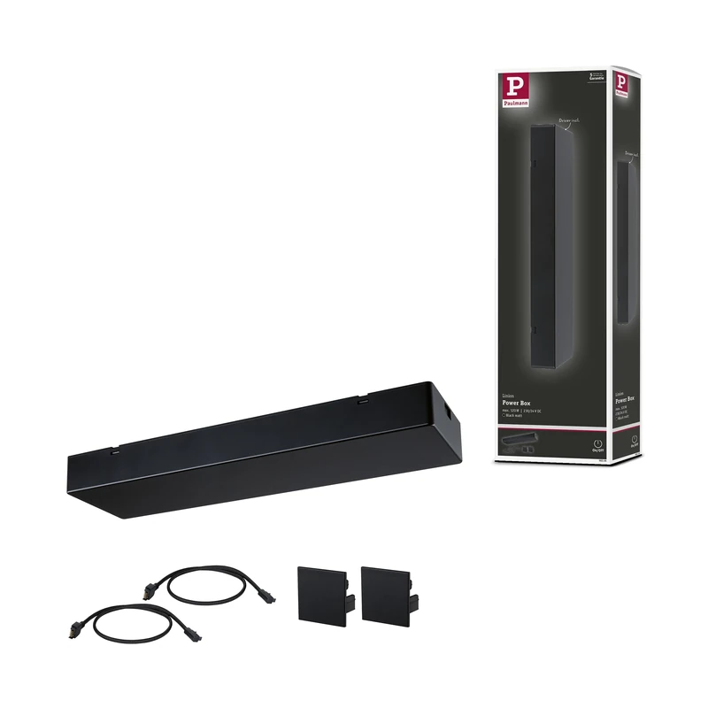 Paulmann 98206 Linion Power Supply Power Box 230/24V max. 120W Signal Black