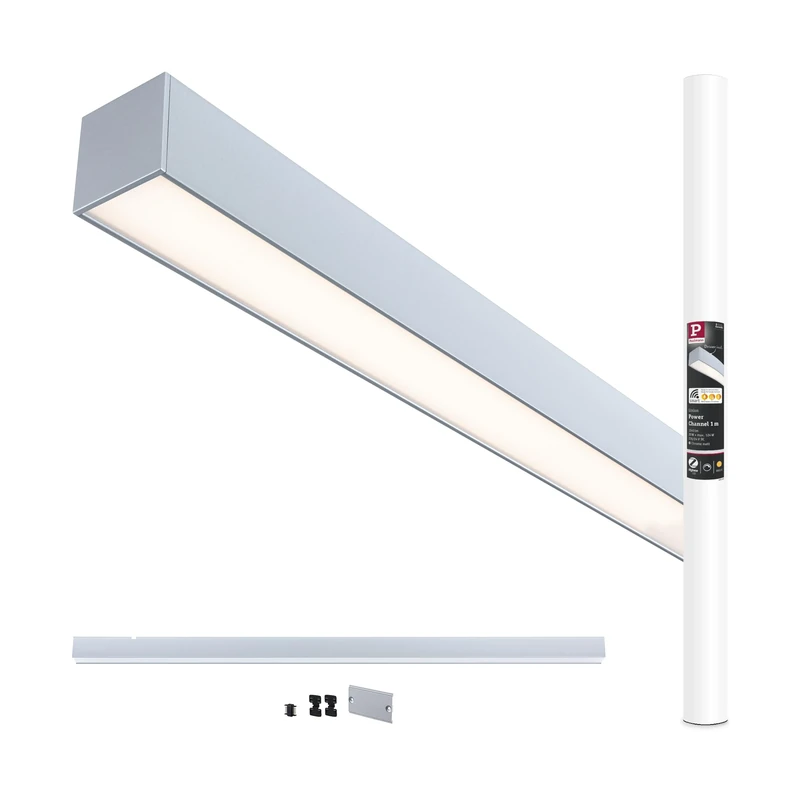 Paulmann 98182 Linion Power Supply Power Channel Zigbee 230/24V 17W Chrome matt 1m