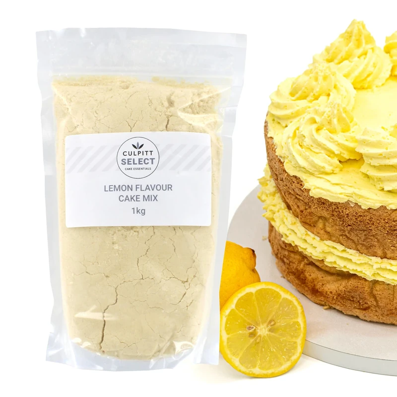 Culpitt Lemon Cake Mix | 1kg | Easy, Reliable, Delicious, Bakes For Celebration Sponge Cakes & Cupcakes | Made in UK