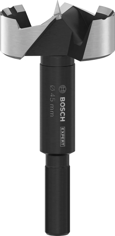 Bosch 1x EXPERT Wood Forstner Drill Bit (for Softwood, Hardwood, Ø 45,00 mm, Professional Accessory Drill, Driver)