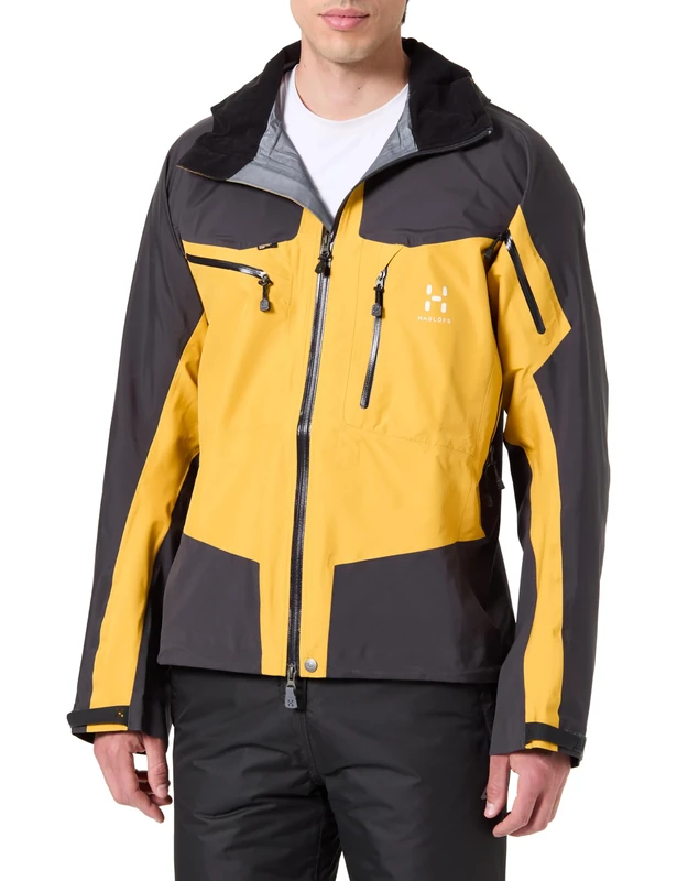 HAGLOFS 601738_M01 RATIO Jacket Men's MUSTARD/CHARCOAL FIN. Size XL - Image 1