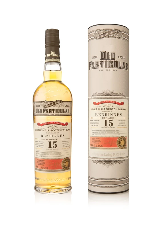 OLD PARTICULAR, BENRINNES, 2007, 15 YEARS OLD, 70CL, 48.4% ALC./VOL. UK