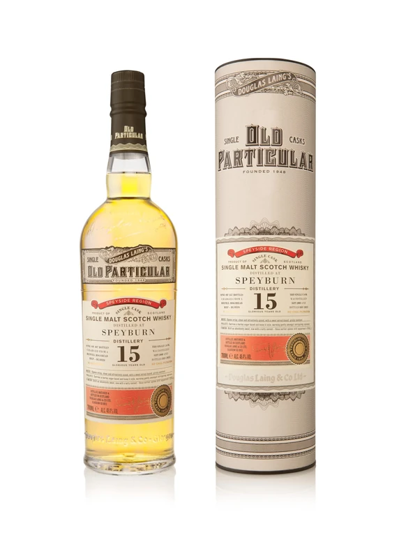 OLD PARTICULAR, SPEYBURN, 2008, 15 YEARS OLD, 70CL, 48.4% ALC./VOL. UK