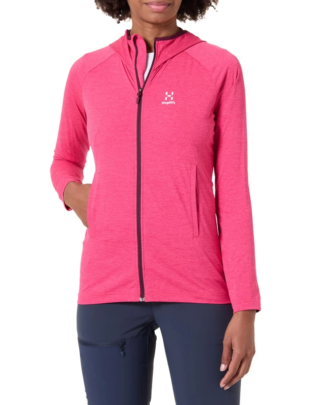 HAGLOFS 604831_4MR MIRRE Q MID Jacket Women's MAUI BLUE Size XS