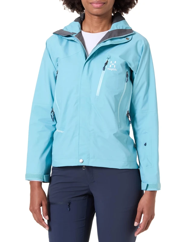 HAGLOFS 604669_4Q3 ASTRAL GTX JACKET Jacket Women's FROST BLUE Size XS
