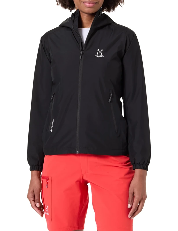 HAGLOFS 605662_2C5 BETULA GTX Q Jacket Women's TRUE BLACK Size XS