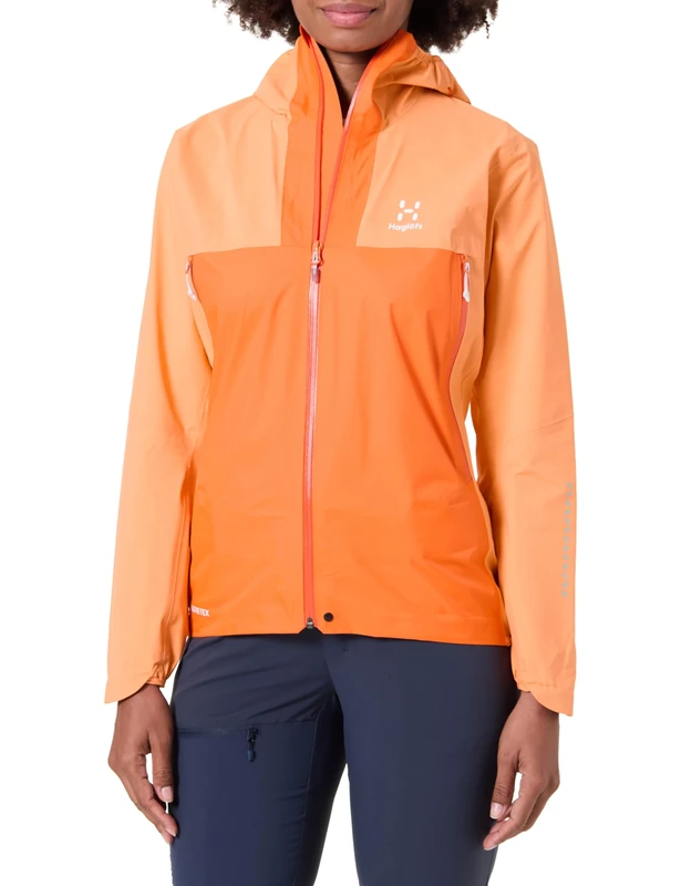 HAGLOFS 605231_4U8 L.I.M GTX ACTIVE JACKET Jacket Women's SOFT ORANGE/FLAME ORANGE Size S