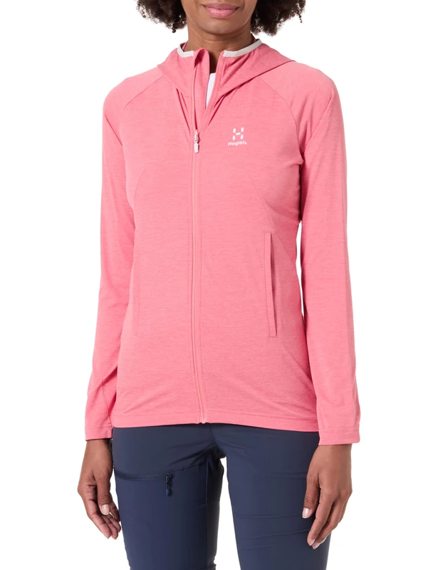 HAGLOFS 604831_4L3 MIRRE Q MID Jacket Women's TULIP PINK Size XS