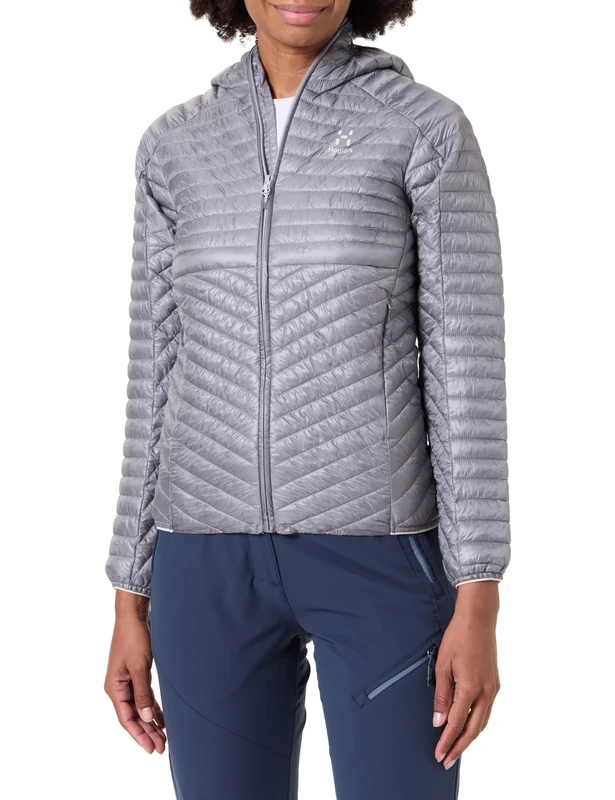 HAGLOFS 604941_2A5 LIM Q MIMIC Jacket Women's CONCRETE Size XS