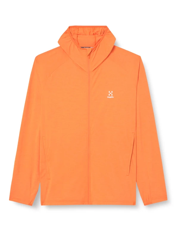 HAGLOFS 604823_4N8 MIRRE MID HOOD Jacket Men's FLAME ORANGE Size XL