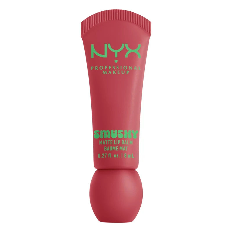 NYX Professional Makeup Smushy Matte Lip Balm, Soft Matte Finish, Hydrating & Buildable Colour, Shade: Snuggle SZN, 8ml