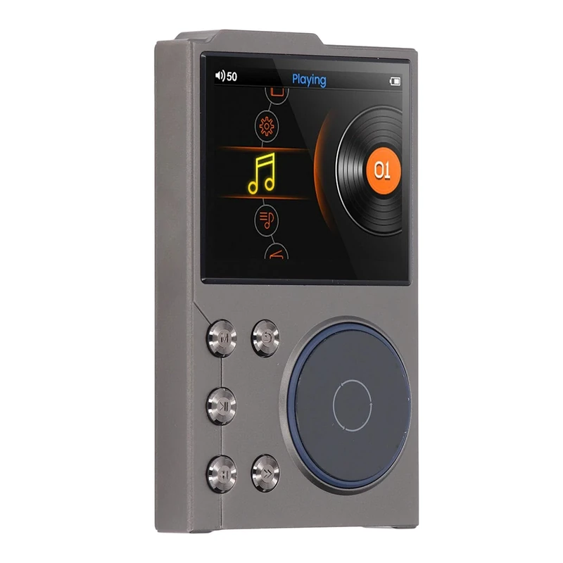 HiFi Digital Music Player 5.3 Lossless DSD FLAC HD MP3 Player for Audiophiles and Music Enthusiasts Zinc Alloy Material