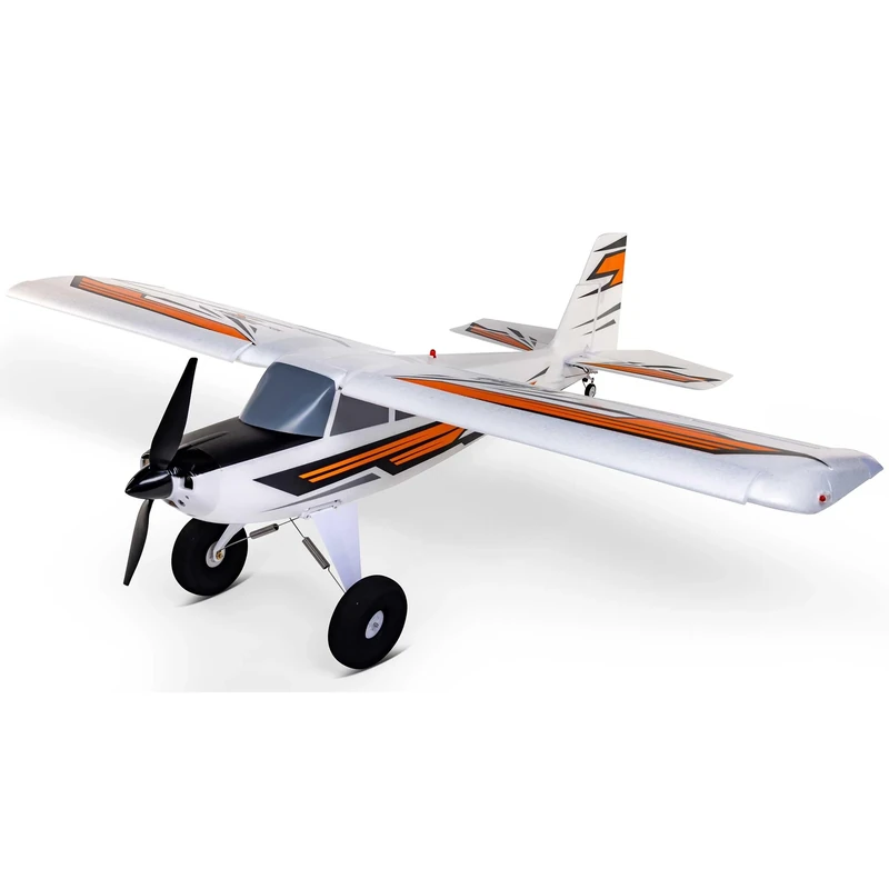 E-Flite Night Timber X Evolutions 1.2 m Bind N Fly Basic, Remote Controlled Aeroplane with Night Flight LED Lighting, AS3X+ and Safe Select