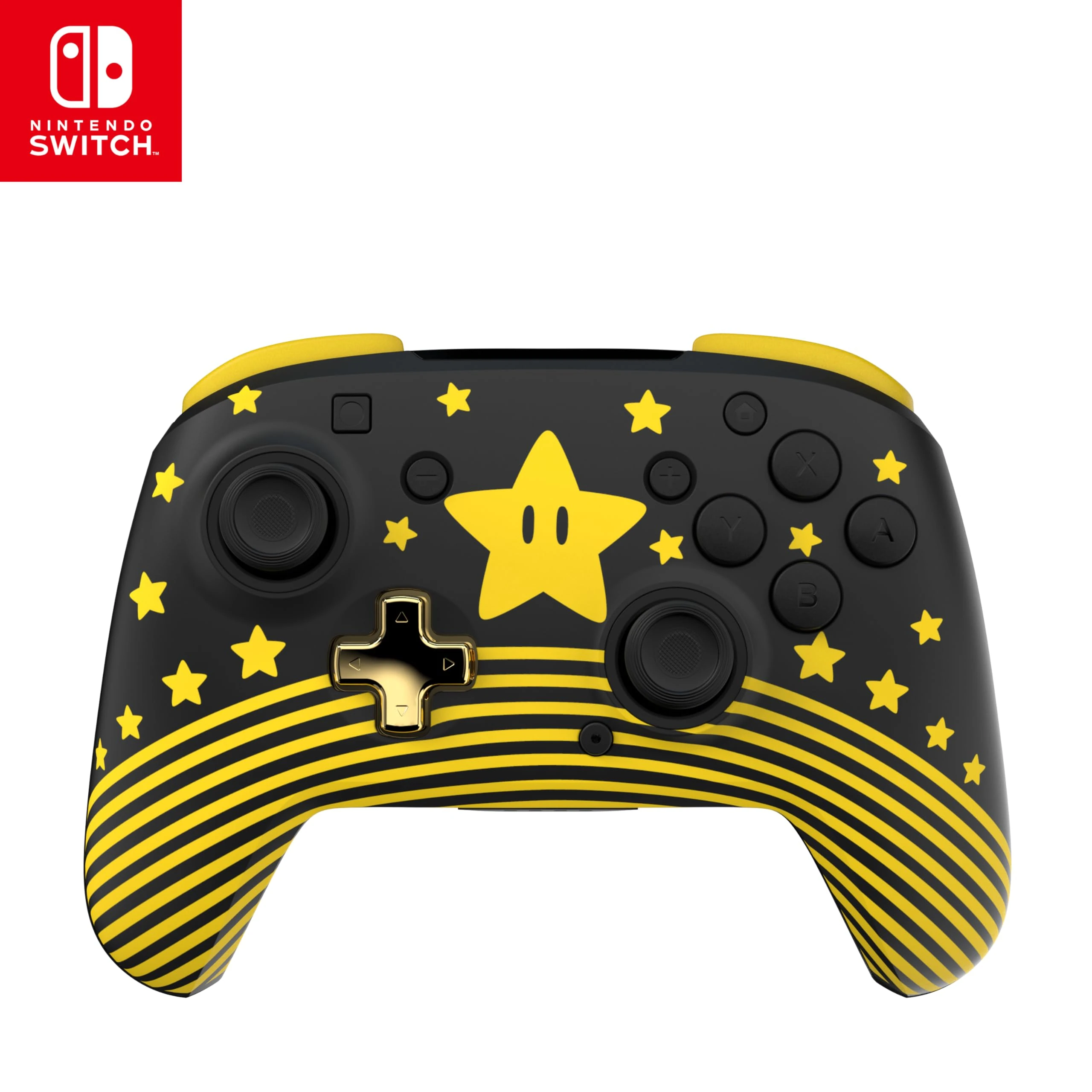 Turtle Beach Rematch Wireless Controller: Super Mario Star – Officially Licensed by Nintendo. Also works with Nintendo Switch 2 (C Button is not on this controller)