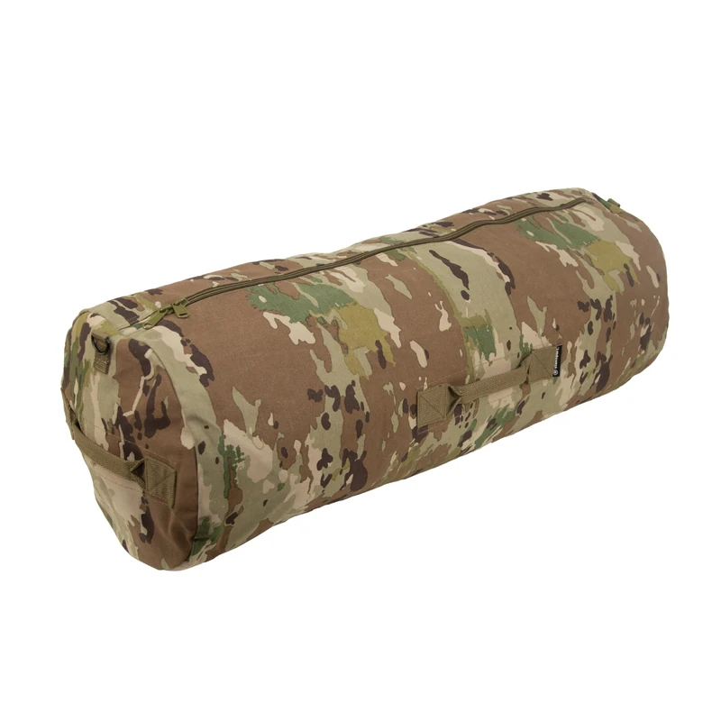 Stansport Zippered Canvas Deluxe Duffel Bag - Camo - 36" x 13" x 13"