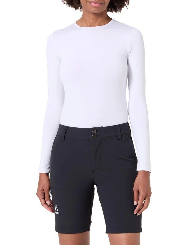 HAGLOFS 606529_2C5 MORÄN Softshell Shorts Women's True Black Size 34
