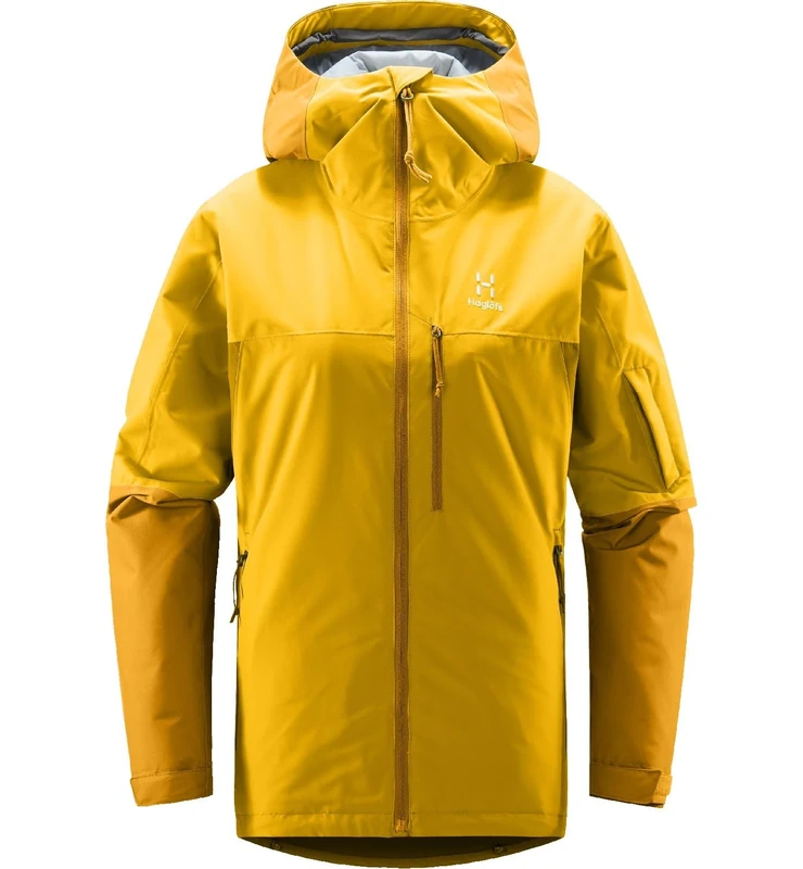 HAGLOFS 605030_4QA GONDOL INSULATED Q JACKET Jacket Women's AUTUMN LEAVES/PUMPKIN YELLOW Size XXS