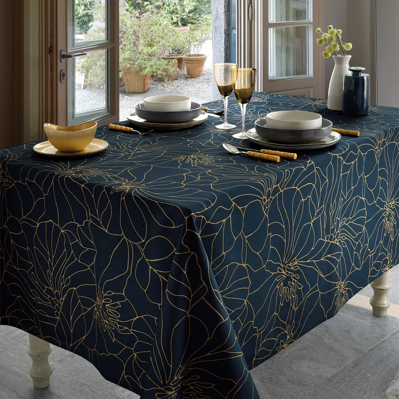 GABEL Fleur Rectangular Tablecloth 18 Places
